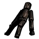 낡은 목각 인형