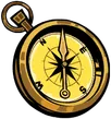 황금으로 만든 나침반